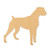 Boxer 1 Wood Cutout - Unfinished Baltic Birch Craft Shape