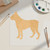 Boxer Dog Wood Cutout Craft Blank, Unfinished Baltic Birch DIY Shape for Crafts and Decor
