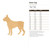 Boxer Dog Wood Cutout Craft Blank, Unfinished Baltic Birch DIY Shape for Crafts and Decor