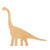 Brachiosaurus Wood Cutout - Unfinished Baltic Birch Craft Shape