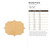 Bracket Frame Wood Cutout - Unfinished Baltic Birch Craft Shape