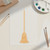 Broom Wood Cutout for Crafts, Unfinished Baltic Birch Craft Shape