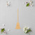 Broom Wood Cutout for Crafts, Unfinished Baltic Birch Craft Shape