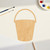 Bucket Wood Cutout Craft Blank, Unfinished Baltic Birch DIY Shape for Crafts and Decor