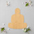 Buddha Wood Cutout - Unfinished Baltic Birch Craft Shape