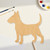 Bull Terrier Wood Cutout - Unfinished Baltic Birch Craft Shape