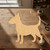 Bull Terrier Wood Cutout - Unfinished Baltic Birch Craft Shape