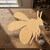 Bumble Bee Wood Cutout for Crafts, Unfinished Baltic Birch Craft Shape