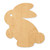 Bunny 1 Wood Cutout - Unfinished Baltic Birch Craft Shape
