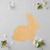Bunny 3 Wood Cutout for Crafts, Unfinished Baltic Birch Craft Shape