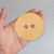 Button Wood Cutout - Unfinished Baltic Birch Craft Shape