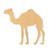 Camel Wood Cutout - Unfinished Baltic Birch Craft Shape
