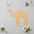 Camel Wood Cutout - Unfinished Baltic Birch Craft Shape
