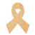 Cancer Ribbon Wood Cutout - Unfinished Baltic Birch Craft Shape