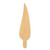 Candle Flame Wood Cutout - Unfinished Baltic Birch Craft Shape