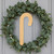 Candy Cane Wood Cutout - Unfinished Baltic Birch Craft Shape