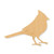 Cardinal Wood Cutout - Unfinished Baltic Birch Craft Shape
