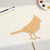 Cardinal Wood Cutout - Unfinished Baltic Birch Craft Shape