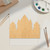 Castle Wood Cutout - Unfinished Baltic Birch Craft Shape