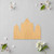 Castle Wood Cutout - Unfinished Baltic Birch Craft Shape