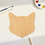 Cat Head Wood Cutout - Unfinished Baltic Birch Craft Shape