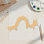Caterpillar Wood Cutout - Unfinished Baltic Birch Craft Shape