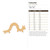 Caterpillar Wood Cutout - Unfinished Baltic Birch Craft Shape