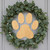 Catpawprint Wood Cutout - Unfinished Baltic Birch Craft Shape