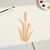 Cattail Wood Cutout for Crafts, Unfinished Baltic Birch Craft Shape