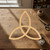 Celtic Triangle Wood Cutout Craft Blank, Unfinished Baltic Birch DIY Shape for Crafts and Decor