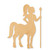 Centaur Wood Cutout - Unfinished Baltic Birch Craft Shape