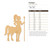 Centaur Wood Cutout - Unfinished Baltic Birch Craft Shape