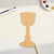 Chalice Wood Cutout - Unfinished Baltic Birch Craft Shape