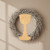 Chalice Wood Cutout for Crafts, Unfinished Baltic Birch Craft Shape