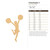 Cheerleader 2 Wood Cutout for Crafts, Unfinished Baltic Birch Craft Shape