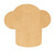 Chef Hat Wood Cutout Craft Blank, Unfinished Baltic Birch DIY Shape for Crafts and Decor