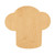 Chef Hat Wood Cutout for Crafts, Unfinished Baltic Birch Craft Shape