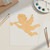 Cherub Wood Cutout Craft Blank, Unfinished Baltic Birch DIY Shape for Crafts and Decor