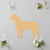Chesapeak Bay Retriever Wood Cutout for Crafts, Unfinished Baltic Birch Craft Shape