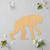 Chimpanzee Wood Cutout - Unfinished Baltic Birch Craft Shape