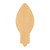 Christmas Light Bulb Wood Cutout for Crafts, Unfinished Baltic Birch Craft Shape