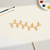 Christmas Lights Wood Cutout - Unfinished Baltic Birch Craft Shape