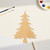 Christmas Tree 1 Wood Cutout - Unfinished Baltic Birch Craft Shape