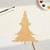 Christmas Tree 3 Wood Cutout - Unfinished Baltic Birch Craft Shape