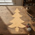 Christmas Tree 4 Wood Cutout - Unfinished Baltic Birch Craft Shape