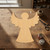 Christmas Tree Angel Wood Cutout - Unfinished Baltic Birch Craft Shape