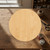 Circle Wood Cutout Craft Blank, Unfinished Baltic Birch DIY Shape for Crafts and Decor