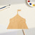 Circus Tent Wood Cutout for Crafts, Unfinished Baltic Birch Craft Shape