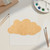 Clouds 2 Wood Cutout for Crafts, Unfinished Baltic Birch Craft Shape
