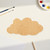 Clouds 2 Wood Cutout for Crafts, Unfinished Baltic Birch Craft Shape
